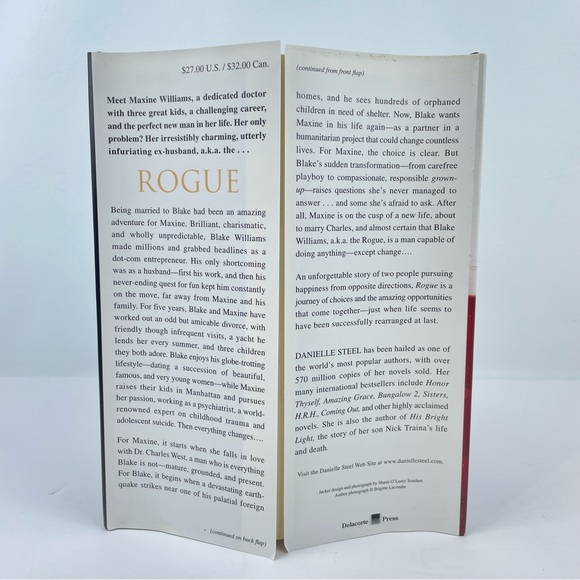 4 for $20 Danielle Steel Rouge - Picture 4 of 4